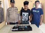 Polsek Dolok Batu Nanggar Tangkap Pengguna Sabu, 21 Klip Barang Bukti Diamankan