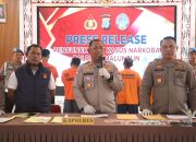 Polres Simalungun Ungkap 74 Kasus Narkoba, 91 Tersangka Diamankan