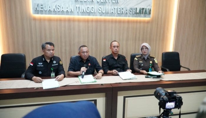 Kejati Sumsel Tahan 5 Tersangka Kasus Kredit Bank