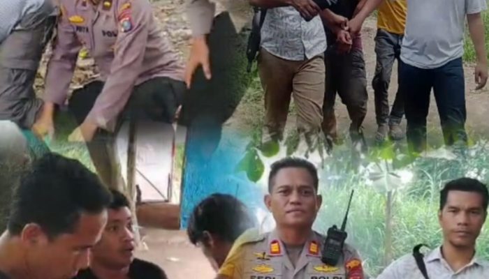 Polsek Medan Kota Gerebek Sarang Narkoba di Sei Mati, 7 Orang Diamankan