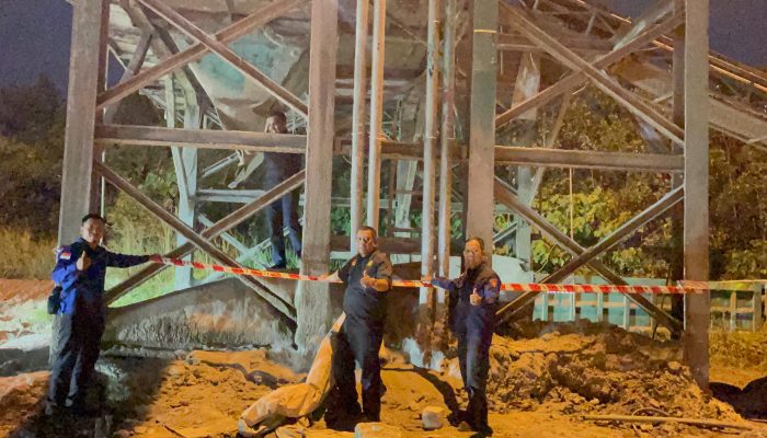 Kejati Sumsel Sita Mesin Batching Plant Terkait Dugaan Korupsi Semen
