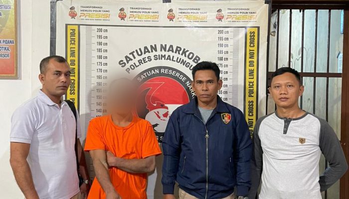 Lawan Petugas Pakai Gunting, Bandar Sabu di Raya Kahean Diringkus di Kebun Sawit