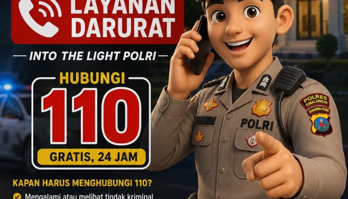 Polres Simalungun Imbau Warga Hubungi 110 Saat Alami Tekanan Mental