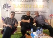 Pidato Strategis Adv. E. Puguh di Rapimnas IV PJS: Pers Bukan Alat Intimidasi