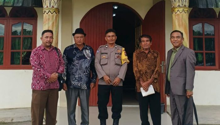 Polsek Dolok Pardamean Jaga Ketat Ibadah Kenaikan Isa Almasih