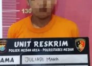 Tekab Polsek Medan Area Ringkus Pelaku Bongkar Rumah di Jermal V
