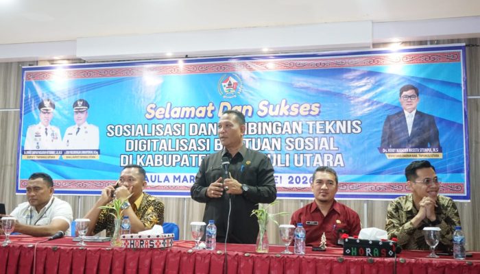 Taput Masuk 42 Daerah Piloting Nasional, 510 Agen Ikuti ToT Digitalisasi Bansos