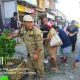 Satpol PP Dairi Tertibkan PKL Bandel di Pasar Sidikalang