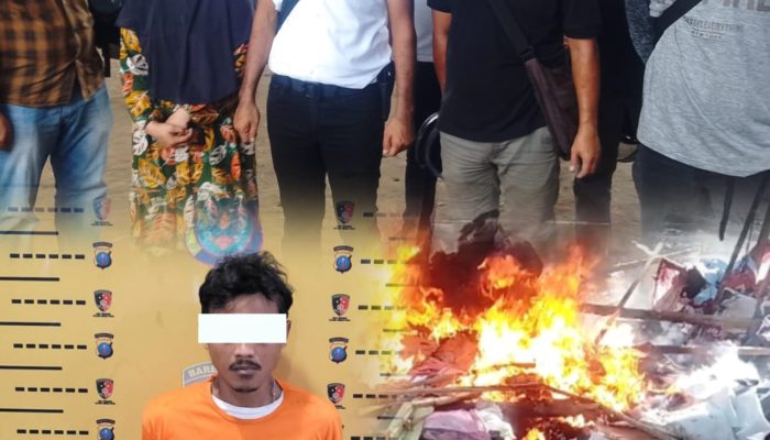 Tekab Polsek Medan Kota Gerebek Sarang Narkoba di Gang Nasional, Satu Pengedar Ditangkap