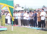 Kapolres Simalungun Sholat Id Bersama Forkopimda dan Masyarakat