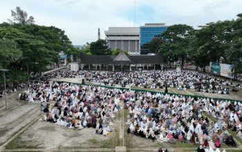 Pemko Pematangsiantar Gelar Sholat Idul Adha di Lapangan Adam Malik