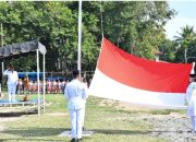 Wabup Samosir Pimpin Upacara Hardiknas 2026, Ulos Warnai Semangat Pendidikan dan Budaya