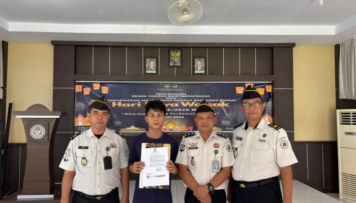 Peringati Hari Lansia Nasional, Lapas Muara Bungo Beri Layanan Kesehatan bagi Warga Binaan
