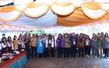 Wabup Samosir Apresiasi Kader PKK Saat Monitoring Lomba Desa Binaan Provinsi
