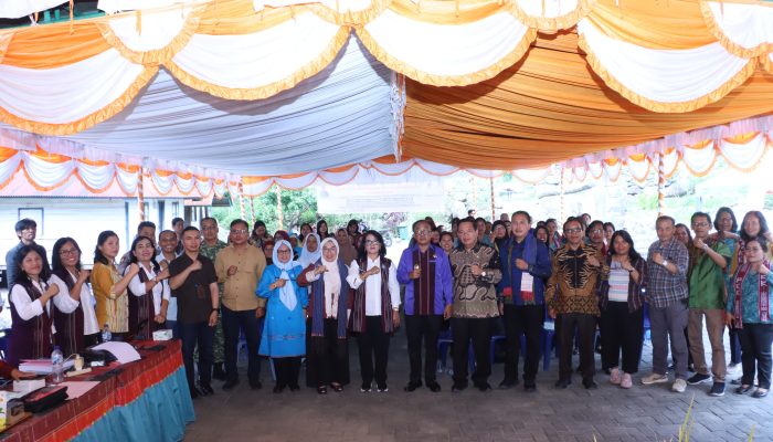Wabup Samosir Apresiasi Kader PKK Saat Monitoring Lomba Desa Binaan Provinsi