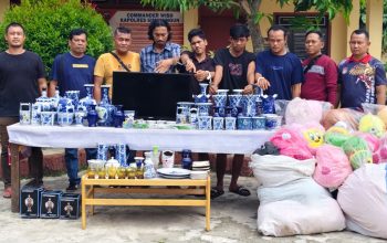 Empat Pencuri Rumah Kosong Dibekuk, Kerugian Korban Rp80 Juta