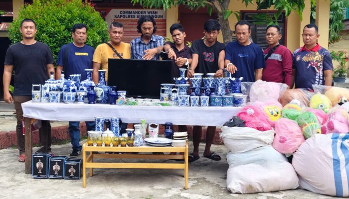 Empat Pencuri Rumah Kosong Dibekuk, Kerugian Korban Rp80 Juta