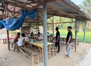 Polsek Bandar Huluan Cek Dugaan Judi di Warung Kopi