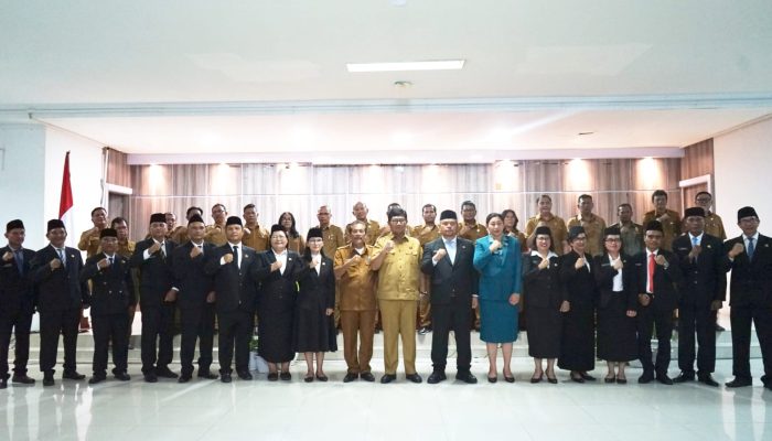 Wabup Taput Lantik 17 Pejabat Administrator, Perkuat Kinerja Perangkat Daerah