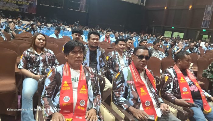Perkuat Solidaritas Kader, Parmonangan Gultom Hadiri Pelantikan DPD IPK Karo