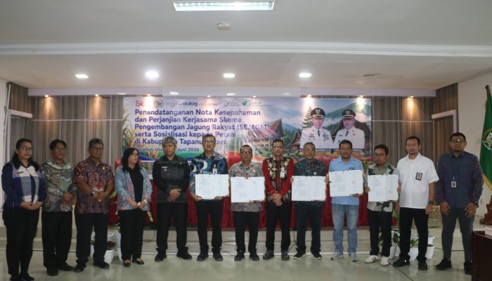 ‎Wujudkan Ketahanan Pangan, Pemkab Tapanuli Utara Gandeng OJK Cetak Petani Milenial menjadi Pebisnis Lewat Skema ‘Sejagat’