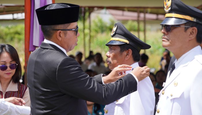 Bupati Taput Lantik 23 Pejabat, Tekankan Peningkatan Pelayanan Publik