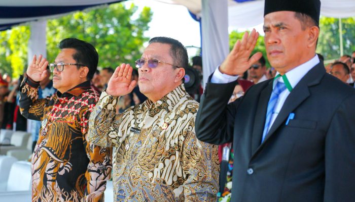 Wali Kota Wesly Hadiri Upacara HUT ke-436 Kota Medan