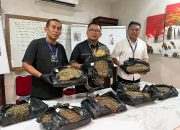 Satresnarkoba Polrestabes Medan Sita 9,4 Kg Ganja, Dua Pelaku Diburu