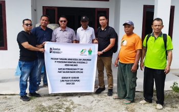 PTPN IV Regional 2 Kebun Marjandi Salurkan Bantuan TJSL untuk Infrastruktur Nagori Sipoldas