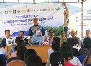 ‎Wujudkan Kawasan Hunian Layak, Pemkab Taput Undi dan Serahkan Bantuan Huntap Tahap II di Dolok Nauli