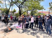 ‎Puluhan Massa PPR-SU Desak Kejati Sumut Usut Dugaan Penyimpangan Anggaran Dinas Pendidikan Labuhanbatu
