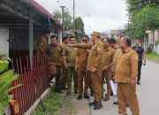 ‎Bupati Tapanuli Utara Targetkan Percepatan Penataan Lokasi Tanggul Jalan Diponegoro