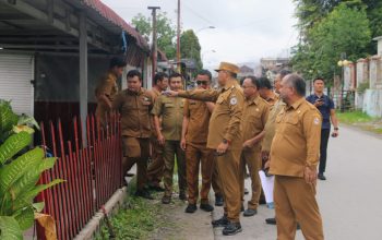 ‎Bupati Tapanuli Utara Targetkan Percepatan Penataan Lokasi Tanggul Jalan Diponegoro