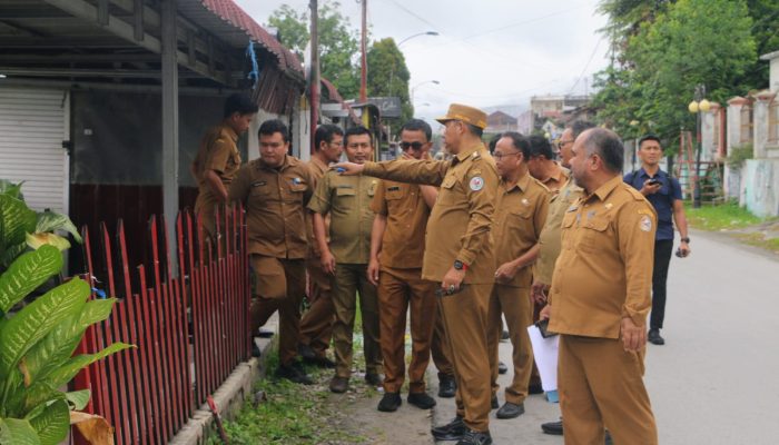 ‎Bupati Tapanuli Utara Targetkan Percepatan Penataan Lokasi Tanggul Jalan Diponegoro
