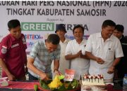 Diskominfo Samosir Hadiri Diskusi Publik dan Syukuran Hari Pers Nasional ke-80, Tegaskan Komitmen Dukung Kebebasan Pers