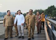 Jalin Silaturahmi, Wabup Samosir Sambut Kehadiran Wakil Walikota Medan di Waterfront Pangururan