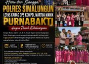 Polres Simalungun Lepas Purnabakti Kabag Ops Kompol Martua Manik