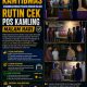 Bhabinkamtibmas Bandar Huluan Rutin Kontrol Pos Kamling