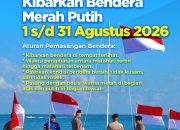 Polres Simalungun Ajak Warga Kibarkan Merah Putih Selama Agustus