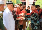 Sekda Hadiri Kerja Rani GBKP, Serahkan Bantuan Sembako