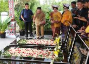 Wesly Silalahi Hadiri Peresmian Renovasi Makam dr. Djasamen Saragih