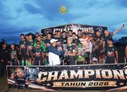 Wabup Dairi Hadiri Final Gema Sicike-Cike Cup II, Putra Kalang Juara