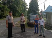 Bhabinkamtibmas Amankan Arus Pagi, Pengendara Tanpa Helm Ditegur