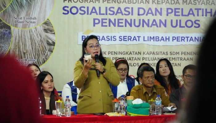 ECO-Ulos Taput, Limbah Pertanian Jadi Wastra Bernilai Ekonomi