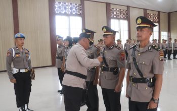 Kapolres Simalungun Pimpin Sertijab Empat Jabatan Strategis