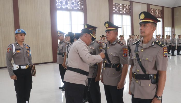 Kapolres Simalungun Pimpin Sertijab Empat Jabatan Strategis