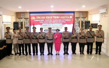 Kapolrestabes Medan Pimpin Sertijab Sejumlah PJU dan Kapolsek