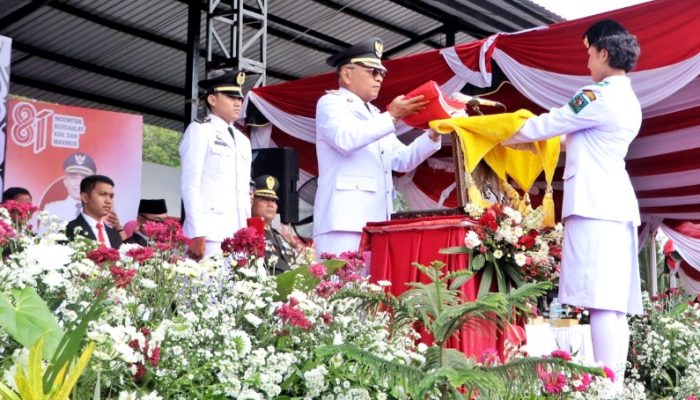 HUT Ke-81 RI di Simalungun Khidmat, Ribuan Warga Hadir