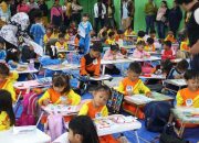 Ribuan Pelajar Dairi Adu Bakat Sambut HUT ke-81 RI