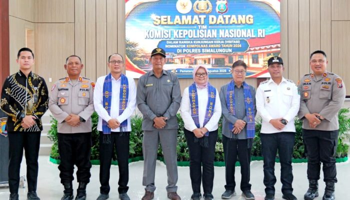 Kompolnas Kunjungi Polres Simalungun, Wakil Bupati Dorong Kolaborasi